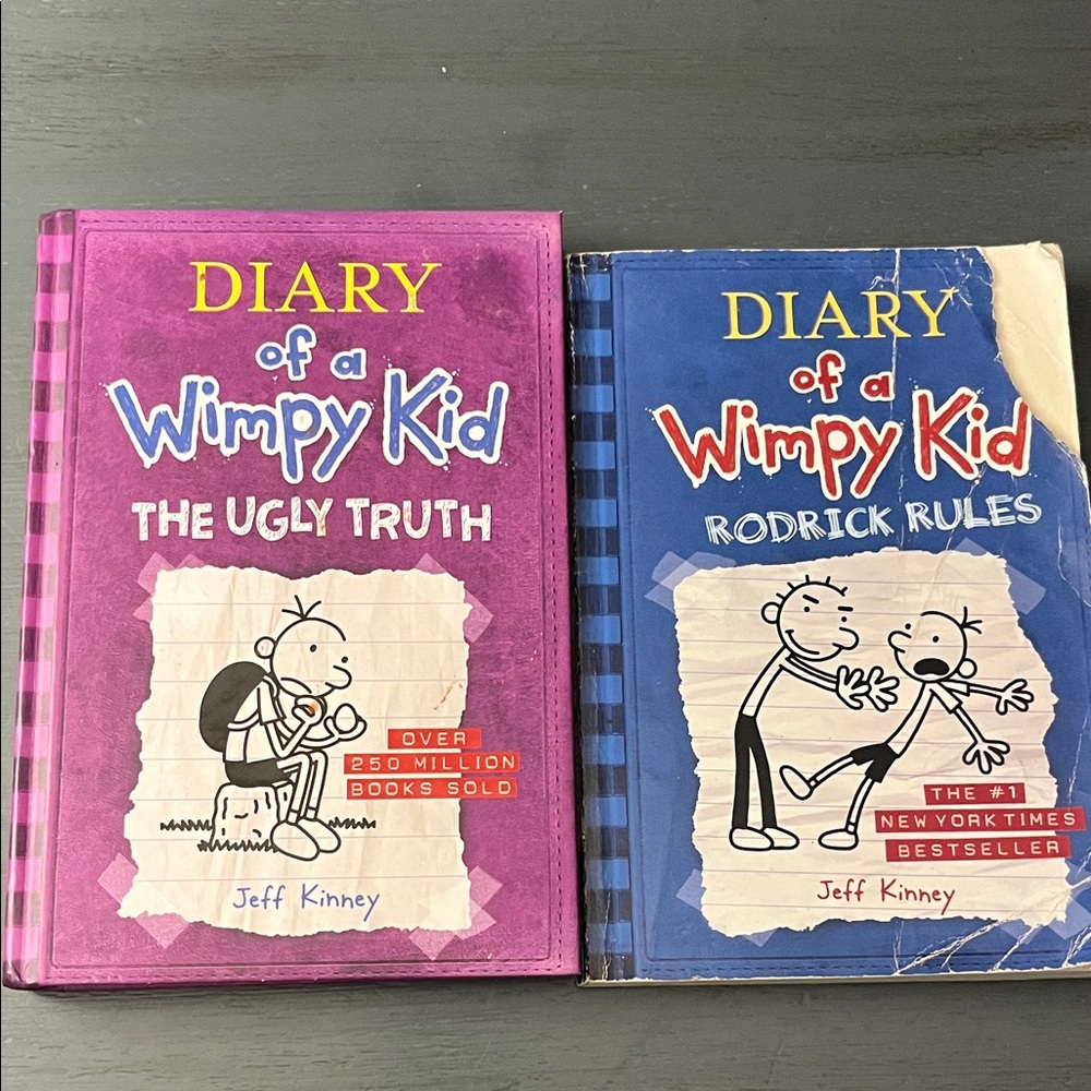 Diary of a Wimpy Kid - The Ugly Truth & Rodrick Rules by Jeff Kinney Hard/Paper
